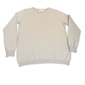 Allude Cashmere Sweater Women’s Small ice blue/Gray Crewneck Luxury Knit